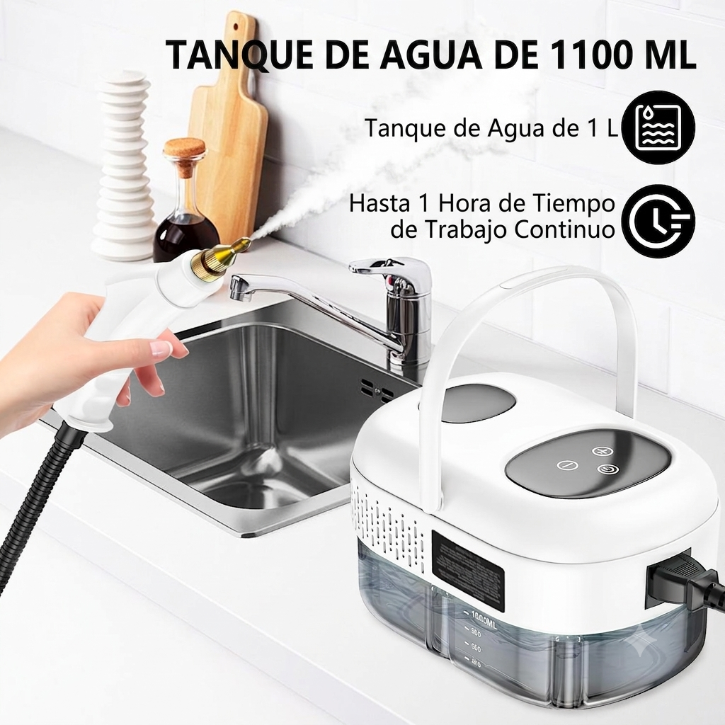 Limpiadora a Vapor Multifuncior