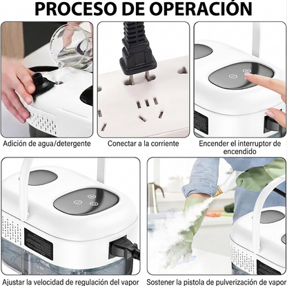 Limpiadora a Vapor Multifuncior